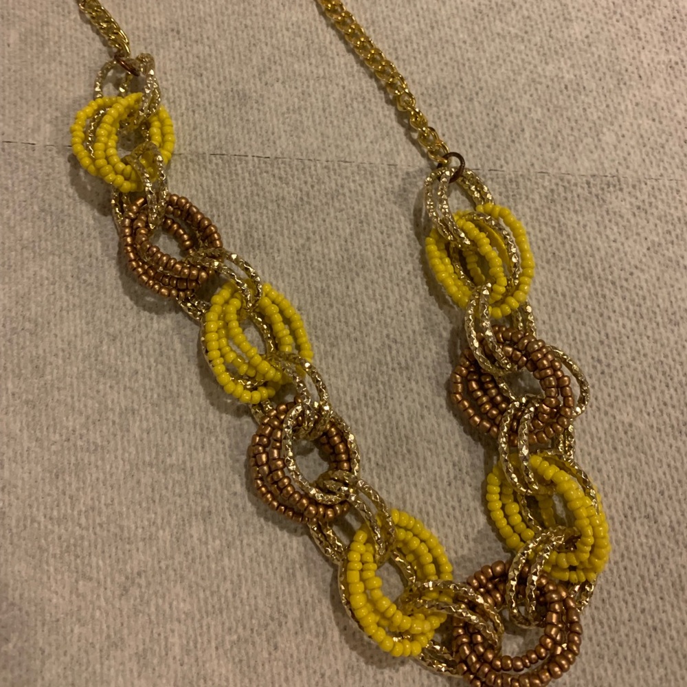 Charming Charlie Beaded Nrclace